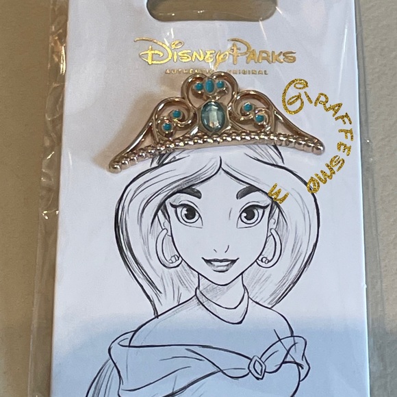 Disney Parks Princess Jasmine Tiara Pin - Picture 2 of 2